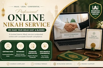 be nikah online imam wali witness for every couple