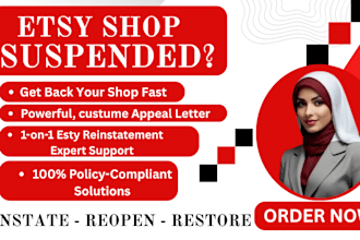 do etsy reinstatement reopen suspended etsy shop, write appeal letter, live chat