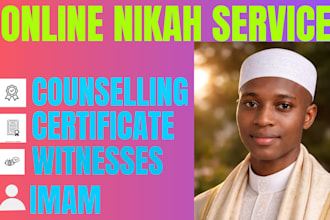 be online nikah imam wali witness for every couple
