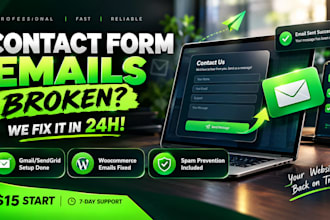 fix wordpress email SMTP and contact form fast