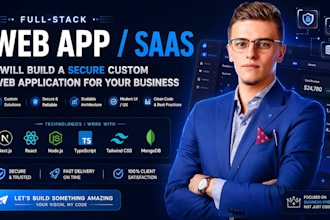 build a secure custom web application for your business