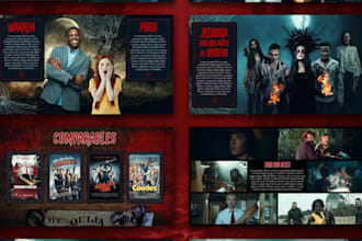 design film pitch deck movie pitch deck investor presentation tv series