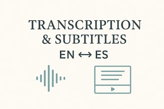 expert english to spanish subtitling and transcription