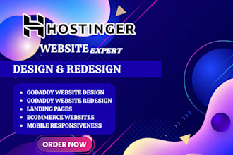 hostinger website design wordpress website design hostinger website