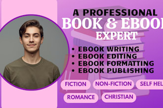 book fromatting for amazon kdp, ebook editing ansd book publishing