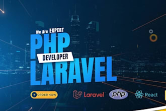 fix or develop laravel and PHP website