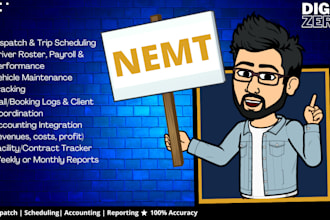 manage your private nemt operations and accounts