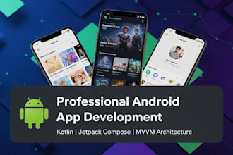 develop professionally custom android apps