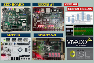 do fpga programming in verilog and system verilog using vivado,xilinx,quartus