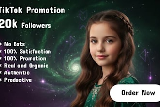 reach up 20,000 tiktok followers