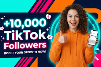 boost your 10,000 tiktok followers