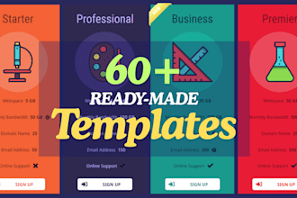 build fully customizable, responsive wordpress pricing tables for your site