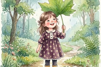 illustrate children story book illustration and children story book illustration