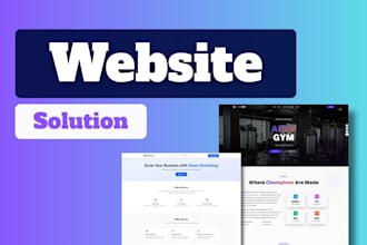 do full stack website development and custom web solutions