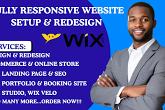 build wix redesign wix ecommerce edit wix studio design clone wix product upload
