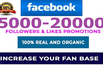 organically grow your facebook profile to get 5000 followers