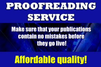 do english and spanish proofreading