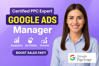 certified PPC expert for google ads setup and management