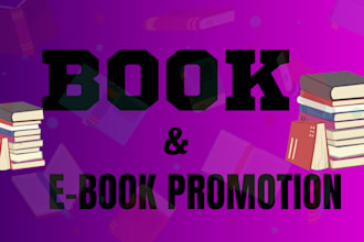promote your book marketing and e book