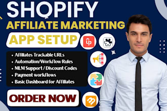 setup affiliate marketing uppromote brevo goaffpro bixgrow enlistly leaddyno app