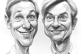 draw caricatures from photos