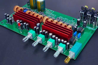 design custom audio pcb boards for guitar effect pedals and audio devices