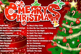 create a perfect, instantly festive christmas or holiday spotify playlist