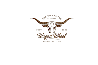create a ranch logo and a western cattle brand style