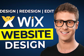 redesign wix website design wix website revamp wix website clone update wix site