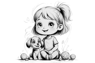 create unique children coloring pages kids coloring book kdp coloring book