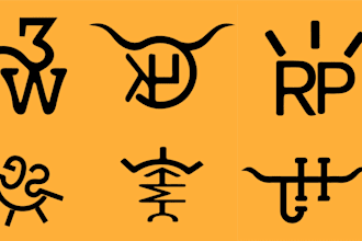 create a logo in the western, cattle brand style