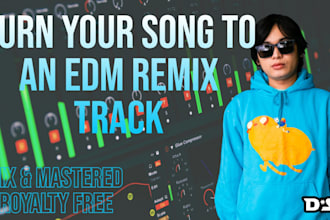 remix your song into a edm