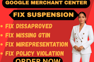 fix your suspended google merchant due to policy violation reinstate gmc suspend