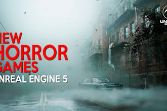 develop horror game, horror unreal engine game development, 3d horror game
