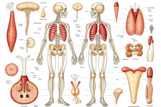 design scientific medical anatomy educational illustrations