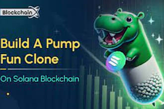 fork pump fun, clone pump fun website on solana and create pump fun telegram bot