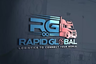 do transport logistics , trucking ,freight logo design