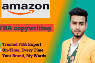 write SEO optimized amazon fba product listings that sell