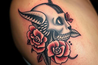 design a unique realistic tattoo for you