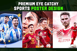 design match day poster, football poster, sports poster,