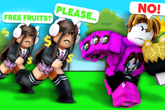 roblox, thumbnail, roblox thumbnail, roblox gfx, cartoon thumbnail, roblox art