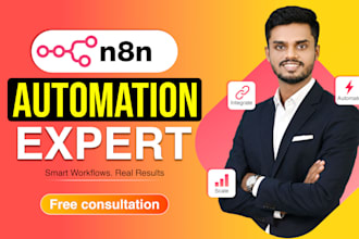build n8n automation workflows, ai agents, and API integrations