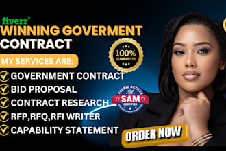 write a winning government contract, rfp, rfq, non profit grant or bid proposal