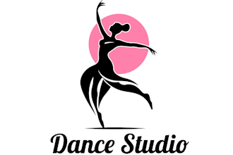 create gorgeous unique dance studio logo design
