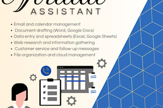 virtual assistant for administrative and customer support