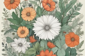 do realistic botanical illustration