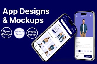 design modern clean and user friendly android app UI UX