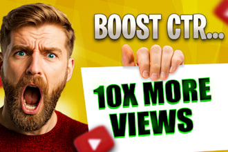 design great youtube thumbnail