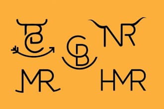 do cattle brand, western, ranch and symbolic logo creation