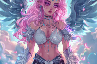 draw your character in any style you want